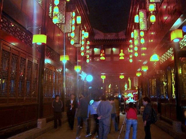 Entrance of Jinli street in Chengdu