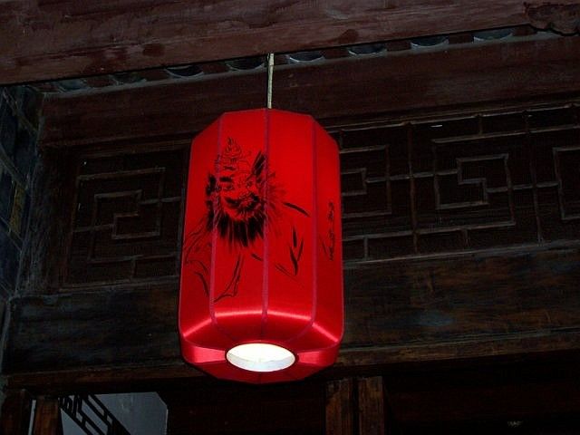 Jinli street - Paper lantern