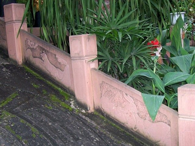 Temple QingYang gong - Balustrade