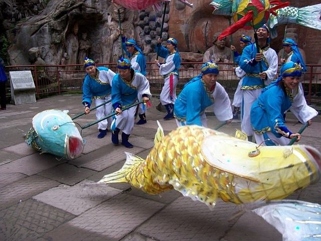 Baoding - Entraînement pour une cérémonie