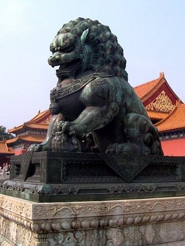 Forbidden city - Lion