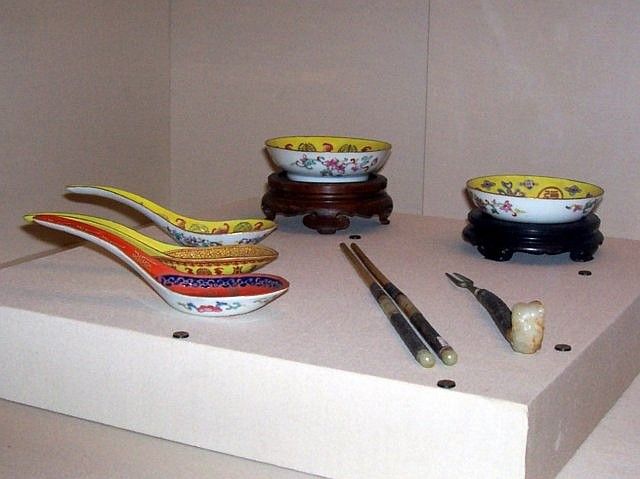 Forbidden city museum - cutlery