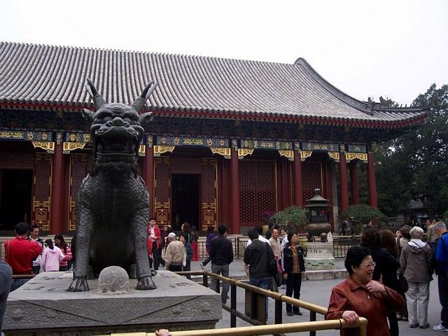 Palais d'été - Qilin devant le palais des vagues de jade