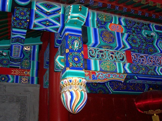 Qianmen street - decorations