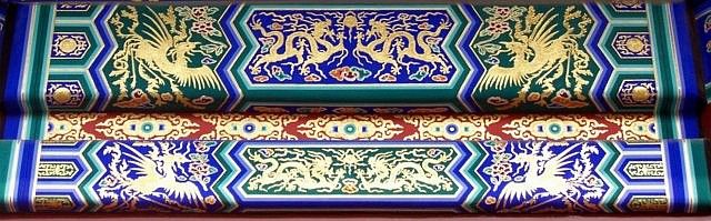 Temple of heaven - Decorated beams