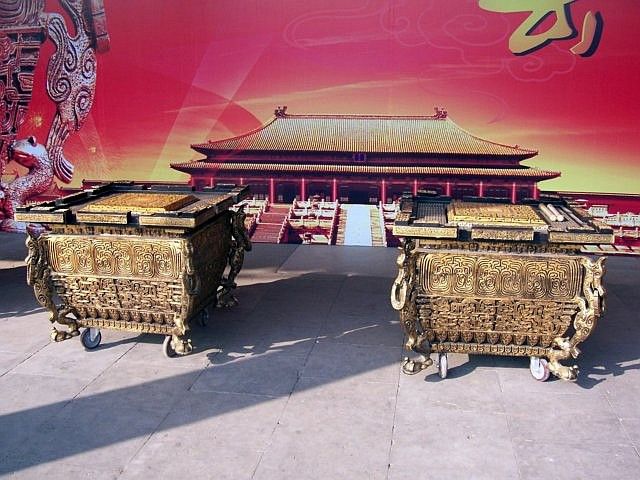 Changling - fous utilisés pour l'ouverture des J.O. 2008