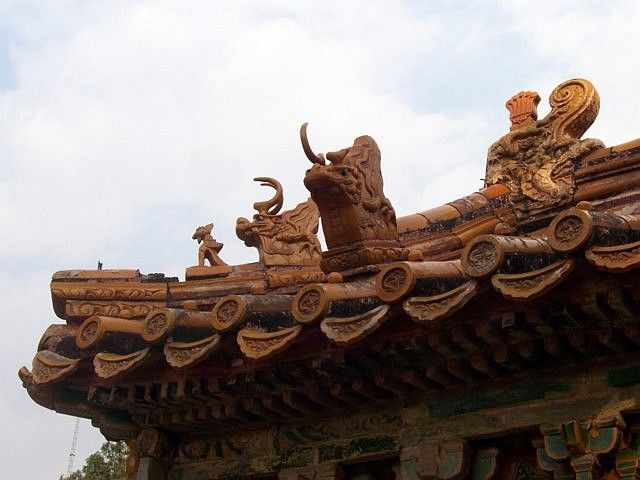 Changling -  Glazed roof tiles burners