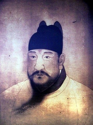 Changling - Portrait de l'Empereur Yong Le