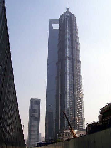 Pudong - Jinmao tower and World Financial Center