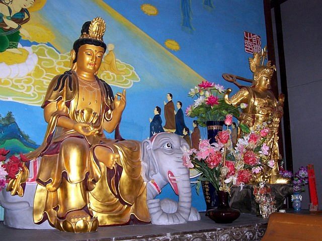 Temple du nord - Bodhisattva et gardien