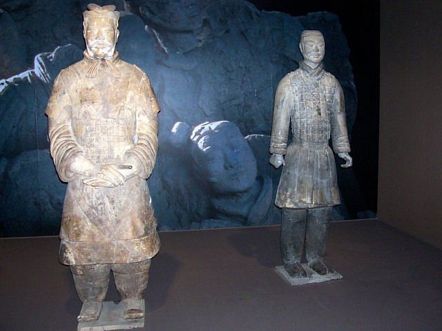 Armée enterrée de Xian - Reproduction des statues en terre cuite