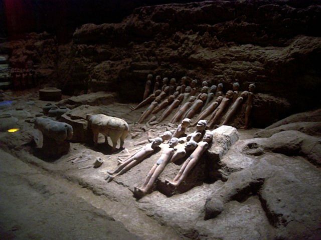 Han Yangling museum - Small pit