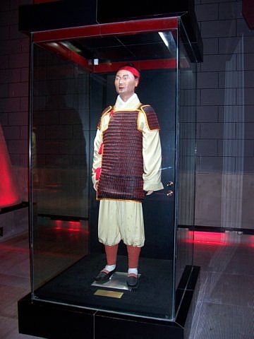Musée Han Yangling - Mannequin d'un soldat