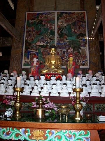Temple Beopjusa - Bouddha Sakyamuni