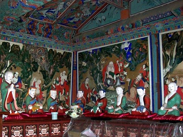 Temple Beomeosa - Disciples de bouddha (1/4)