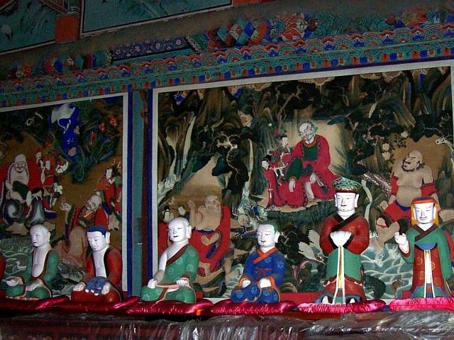 Temple Beomeosa - Disciples de bouddha (2/4)