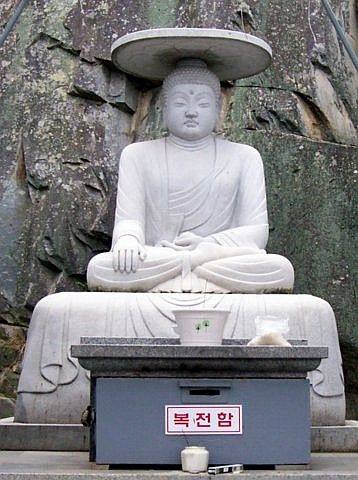 Temple Haedong Yonggungsa - Bouddha