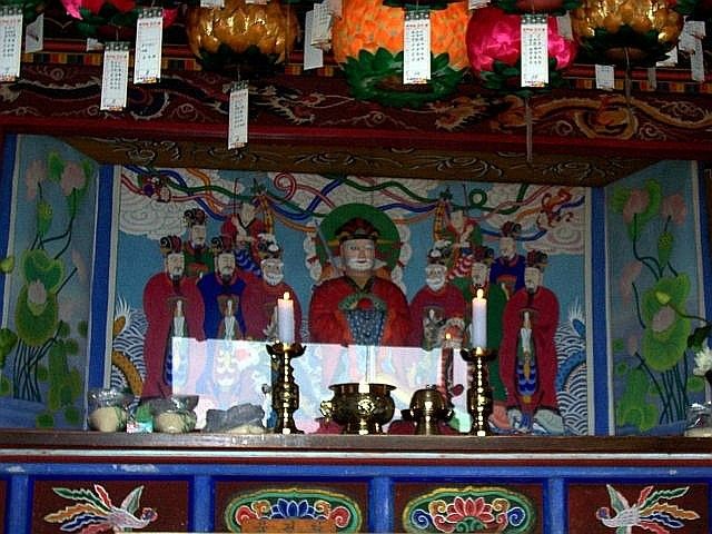 Temple Haedong Yonggungsa - Figure du chamanisme
