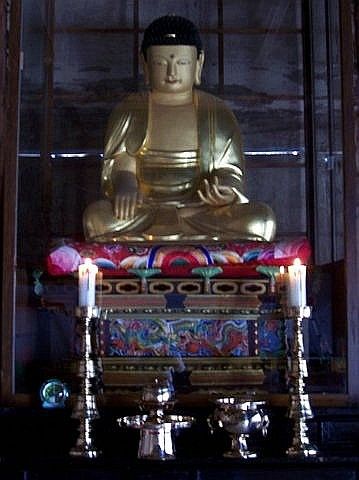 Temple Tongdosa - Bouddha