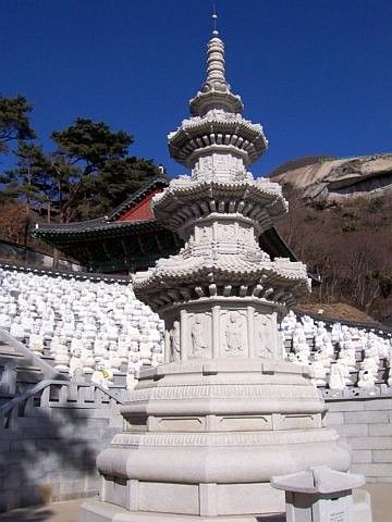 Bomunsa temple - Stone pagoda