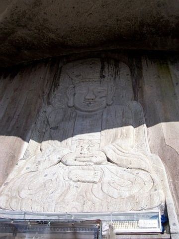 Temple Bomunsa - Bas-relief de la bodhisattva de la compassion