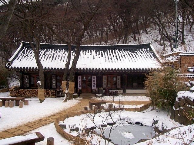 Jeongdeungsa temple - Traditional tea house
