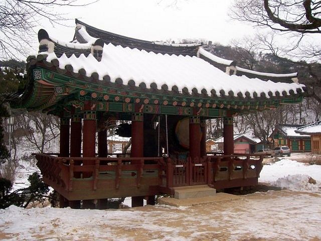 Temple Jeongdeungsa - Beffroi