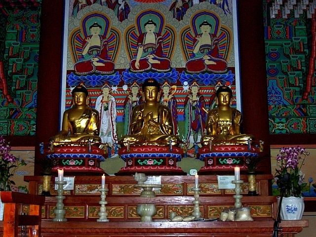 Temple Gwanchoksa - Bouddha Vairocana