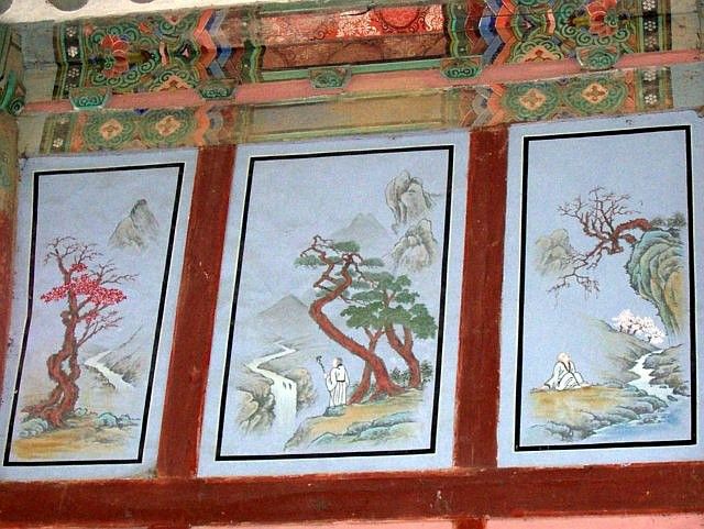 Haeinsa Buddhist temple - Paintings