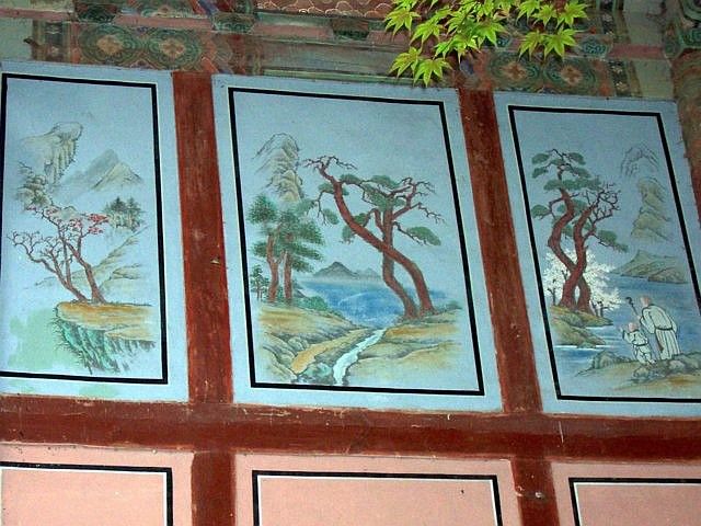 Temple Haeinsa - Peintures