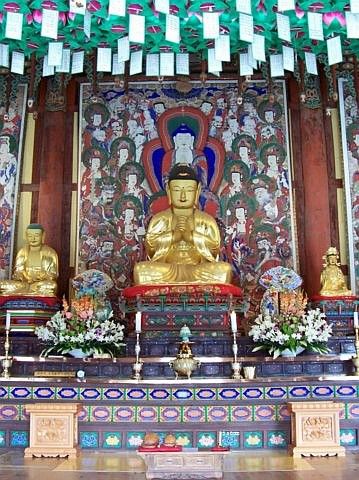 Temple Haeinsa - Bouddha