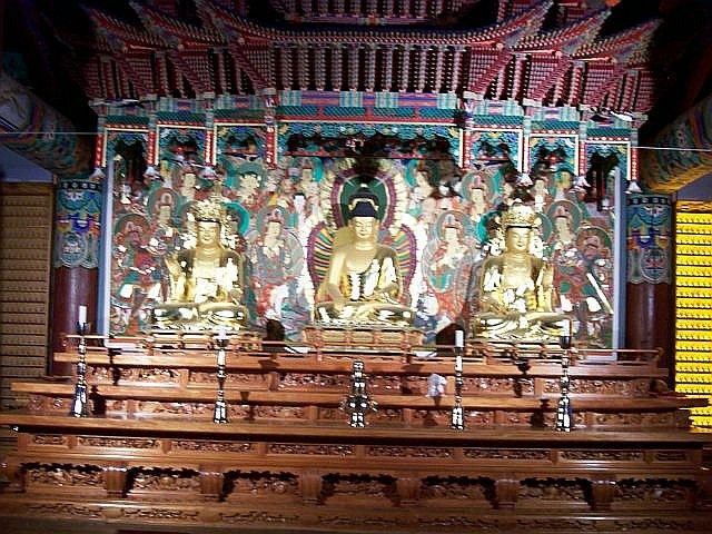 Temple Haeinsa - Bouddha Sakyamuni