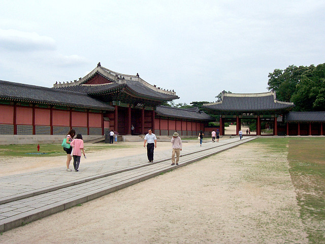 Palais de Changdeokgung - Cour intérieure