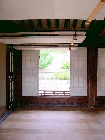 Palais de Changdeokgung - Intérieur