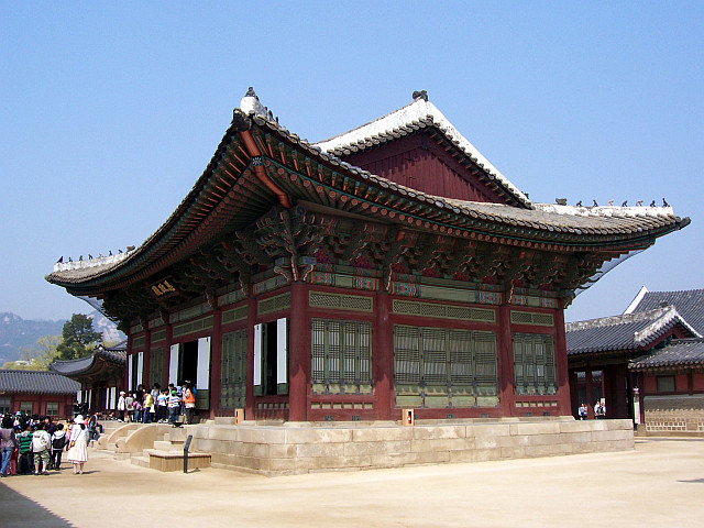 Palais de Gyeongbokgung - Sajeongjeon
