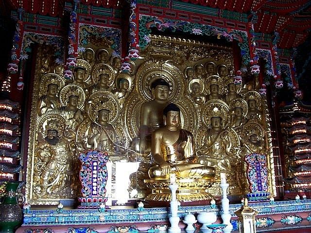 Temple sunggasa (Bukhansan) - Bouddha Sakyamuni
