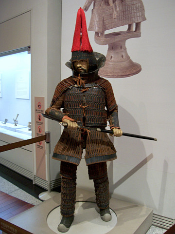 Seoul National museum - Warrior outfit