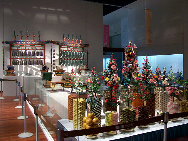 Seoul National museum - Offerings during confucian ceremonies