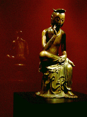 Musée national de Séoul - Statue d'un bodhisattva