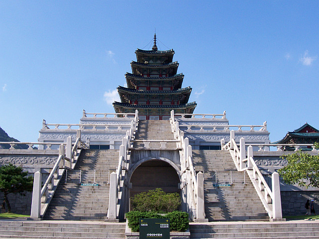 Grande pagode à Séoul