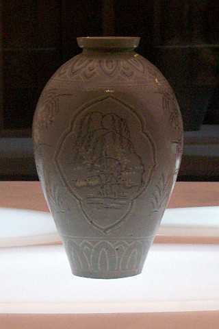Seoul Folk museum - Vase called Celadon