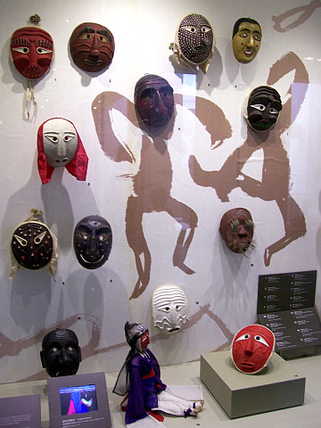 Musée folklorique de Séoul - Masques