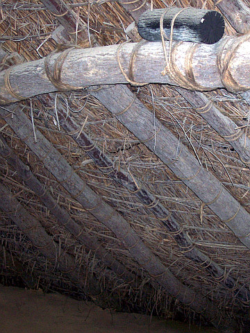 Amsa-dong - framework of a neolithic hut