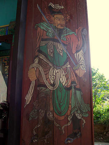 Bongeunsa temple - Guardian of the first door
