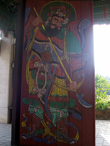 Bongeunsa temple - Guardian of the fourth door