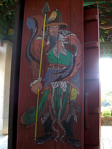 Bongeunsa temple - Guardian of the sixth door