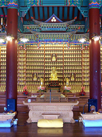 Temple Bongeunsa - Intérieur