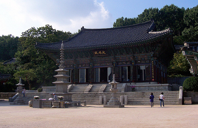 Temple Bongeunsa - Salle principale