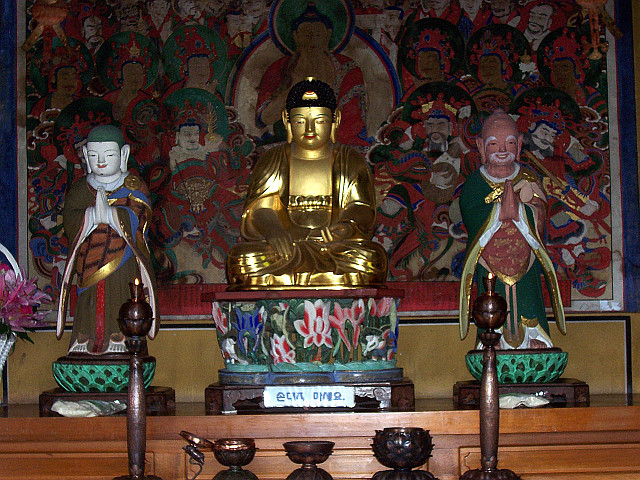 Temple Bongeunsa - Bouddha Sakyamuni