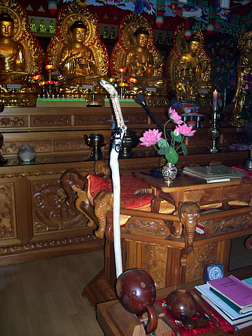Temple Guksadang - Crosse chamaniste